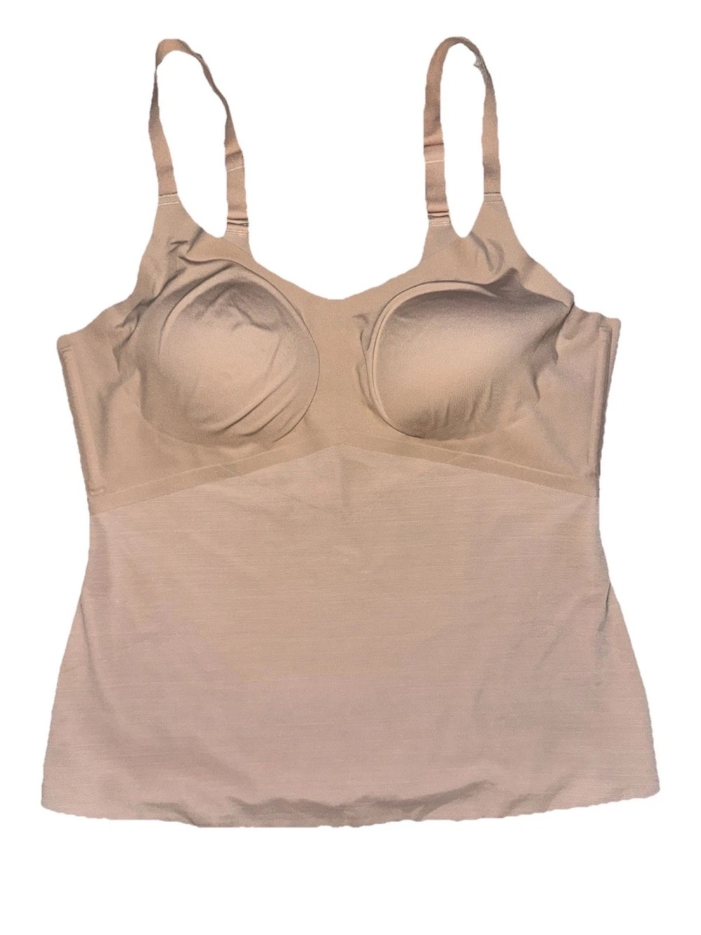 Honeylove Womens Liftwear Cami Size 1X Nude Shapewear Compression Layers Stretch